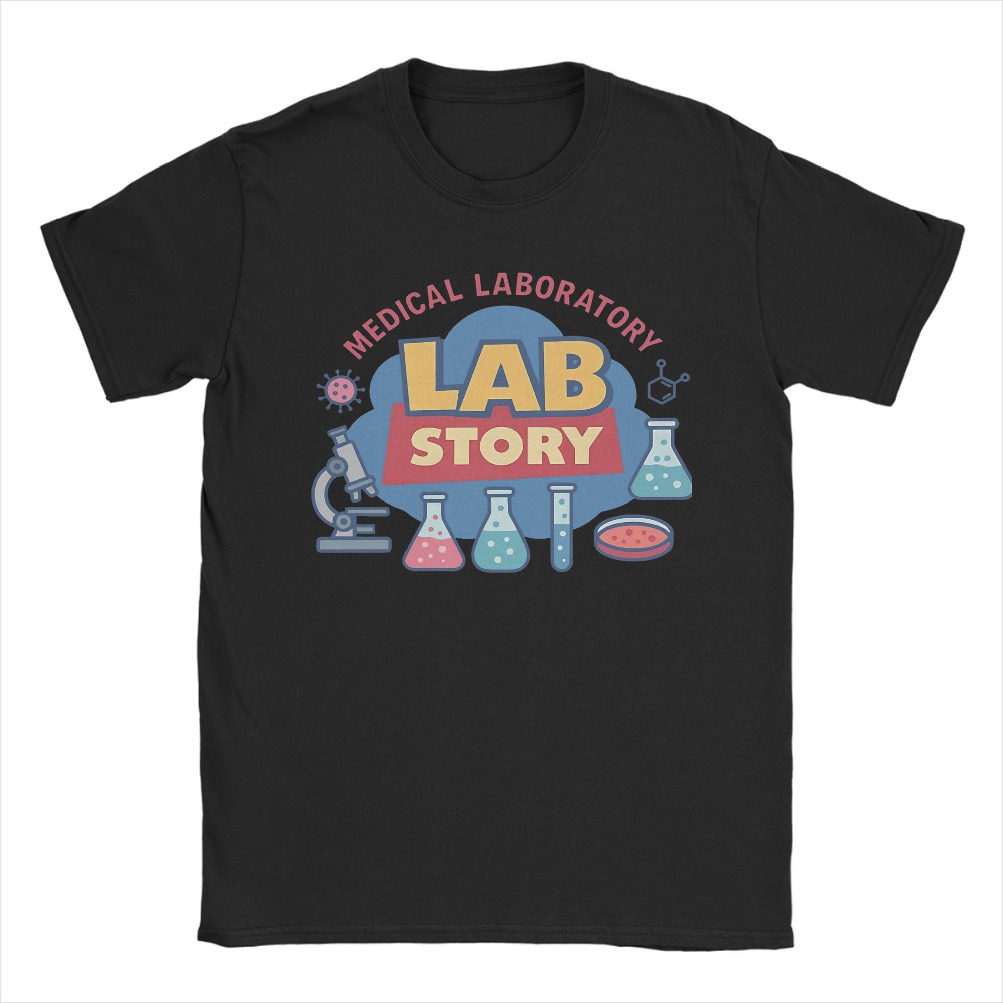 Medical Lab Gifts - Męskie koszulki T-shirt 2026 Lab Week