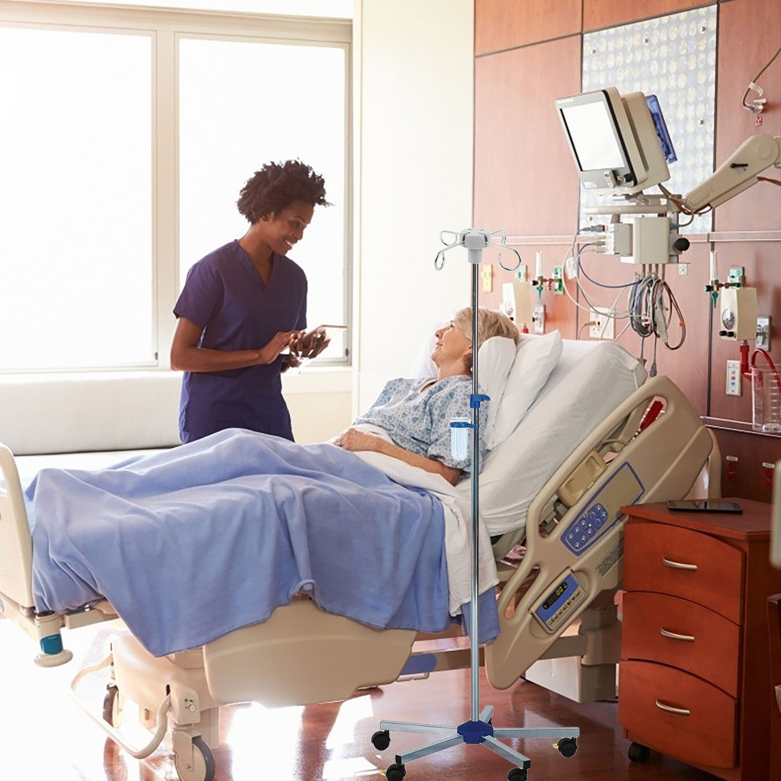 Hak ze stali nierdzewnej do pi – Iv Infusion Pole recenzja i cena