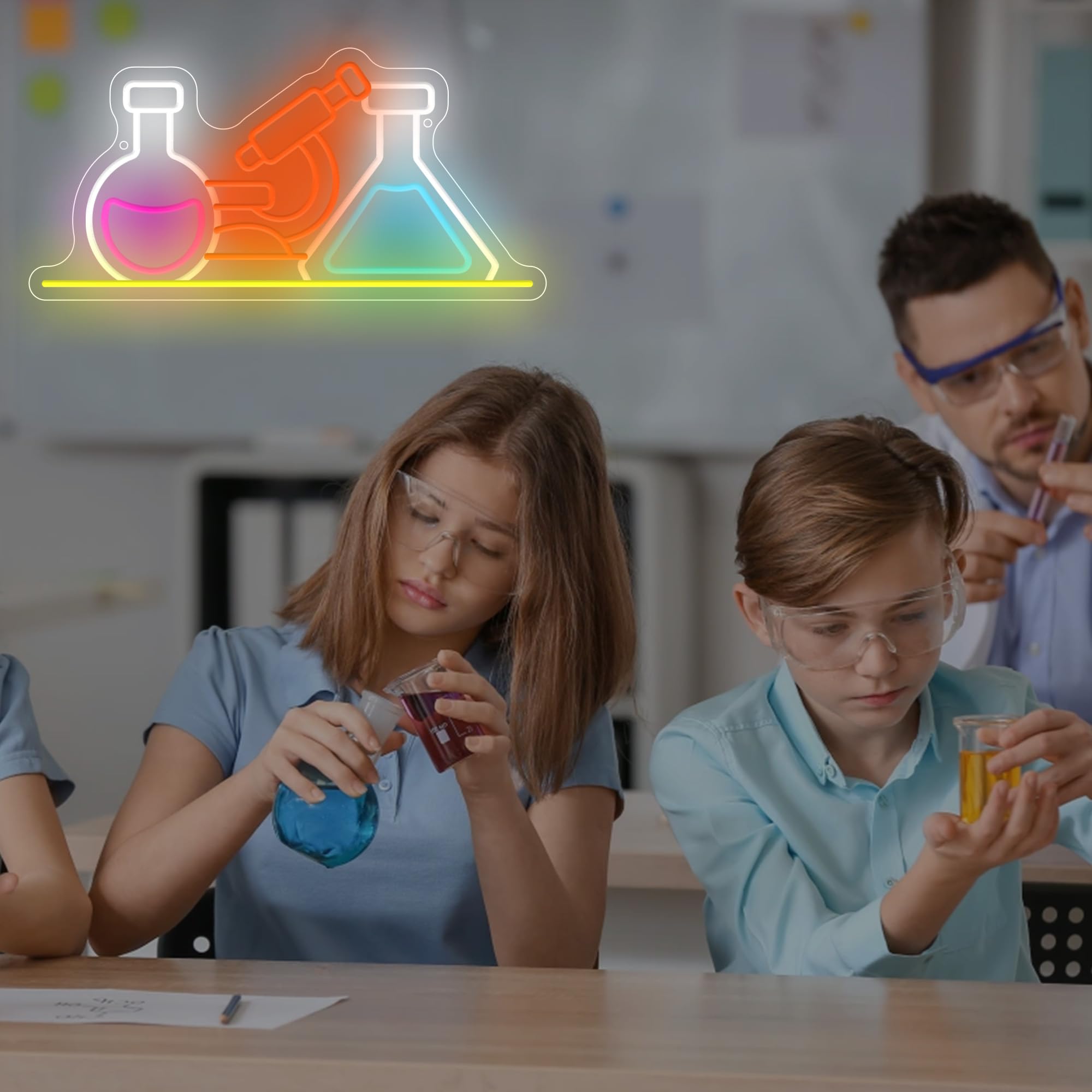 Neonowe dekoracje laboratoryjn – Medical Lab Gifts recenzja i cena