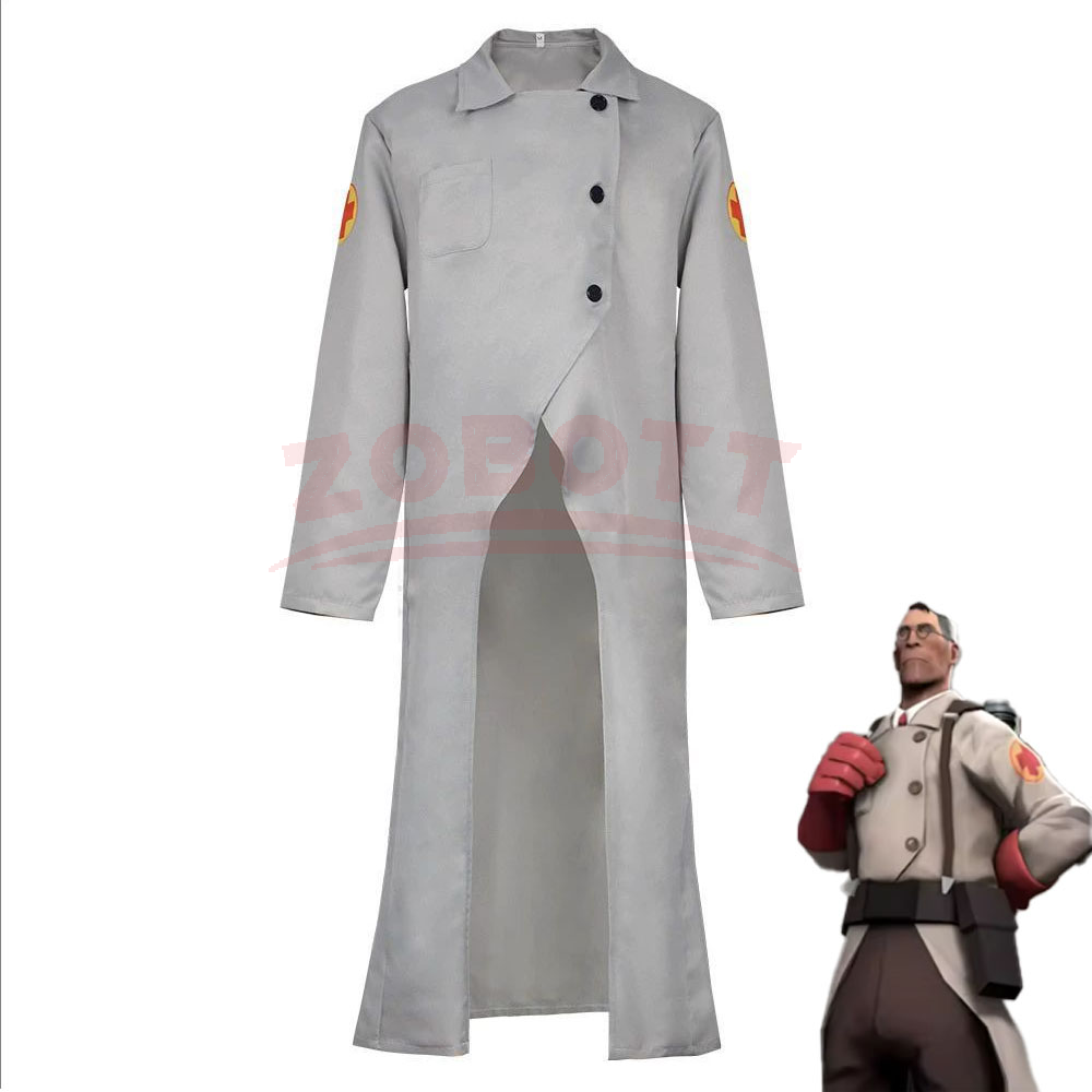 Kostium cosplay lekarza TF2 Dr – Medical Lab Games recenzja i cena