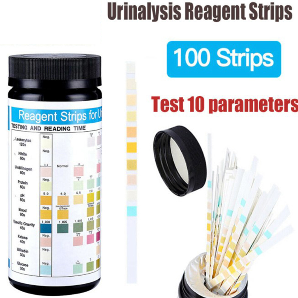 100 pasków URS-10T Paski do an – Urinalysis Reagent Strip recenzja i cena
