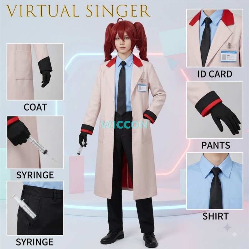 Kostium cosplay UTAU Kasane Te – Medical Lab Games recenzja i cena